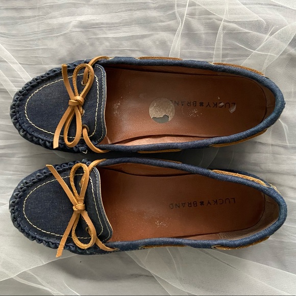 Lucky Brand 🍀 Denim Loafers - Picture 7 of 7